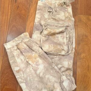 Fashion Nova Tie-Dye Cargo Joggers – NWT